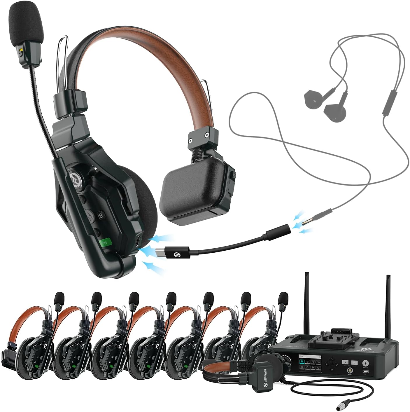 楽天市場】Hollyland Solidcom C1 Pro-HUB8s In-Earバージョン