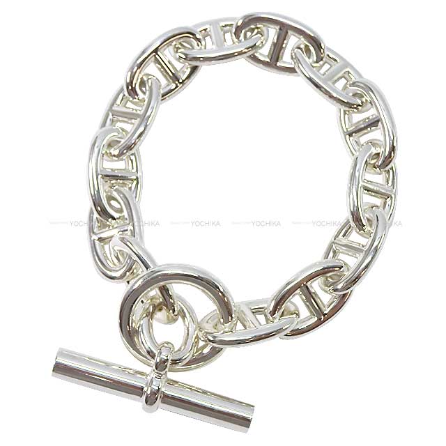 楽天市場】HERMES エルメス シェーヌダンクル TGM 13コマ シルバー