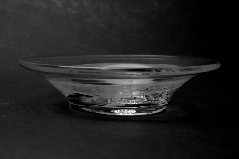 楽天市場】吹きガラス：流水皿・小西晃《小皿・13.0cm》 : 和食器の