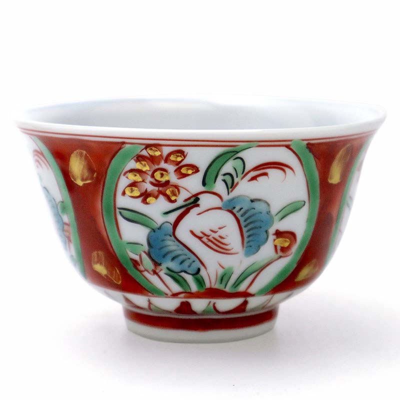楽天市場】九谷焼：古赤絵蓮鷺文茶碗・須田菁華《汲出》 : 和食器の