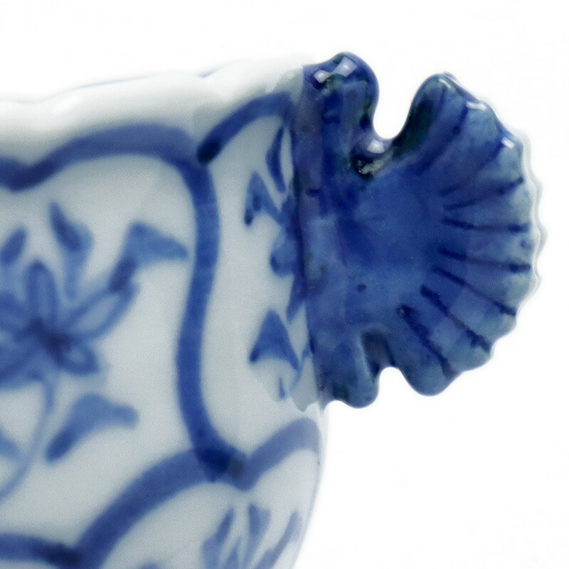 楽天市場】九谷焼：染付双耳向付・須田菁華《小鉢・9.0cm》 : 和食器の