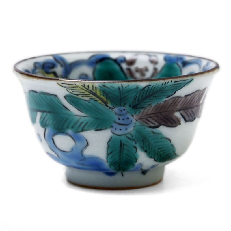 楽天市場】九谷焼：吉田屋唐子図ぐい呑・須田菁華《盃》 : 和食器の