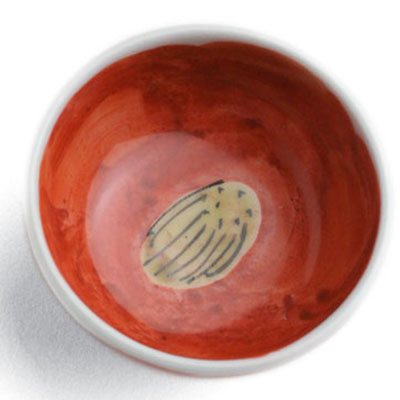 IDnet 九谷焼 須田菁華造 色絵椿酒盃 共箱(木工、竹工芸)｜売買され