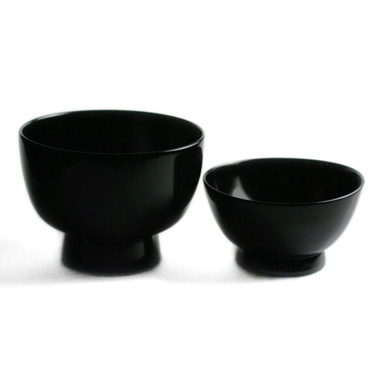 楽天市場】漆器・輪島塗：黒二つ椀《合鹿椀》・奥田志郎《汁椀・お椀