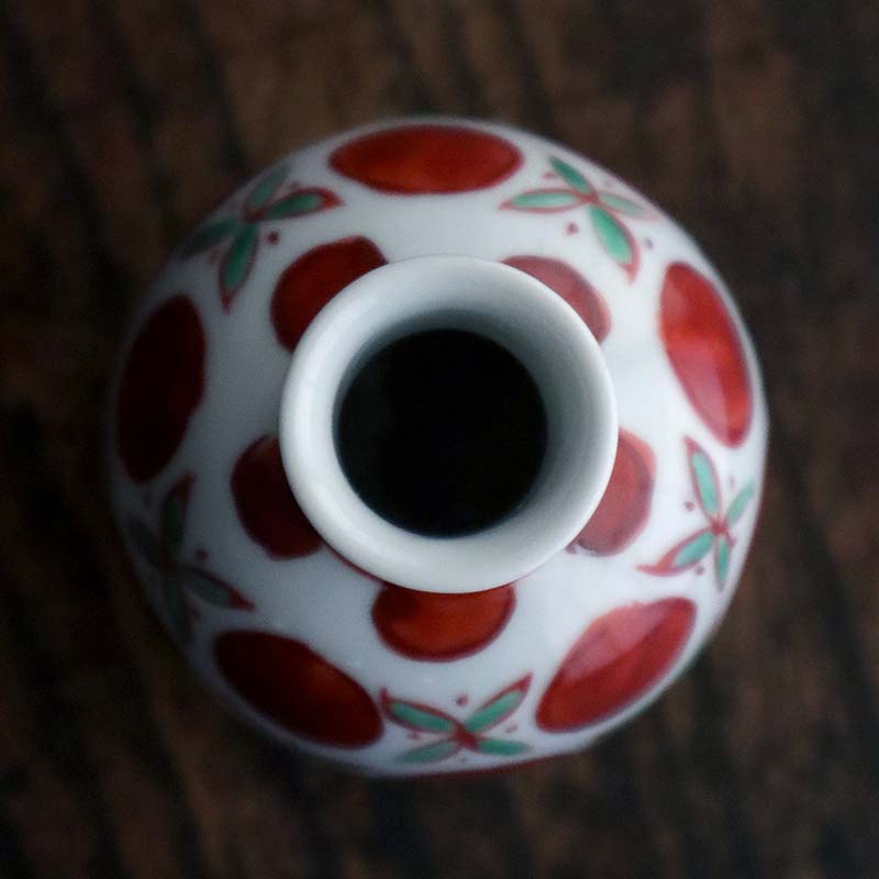 IDnet 九谷焼 須田菁華造 色絵椿酒盃 共箱(木工、竹工芸)｜売買され