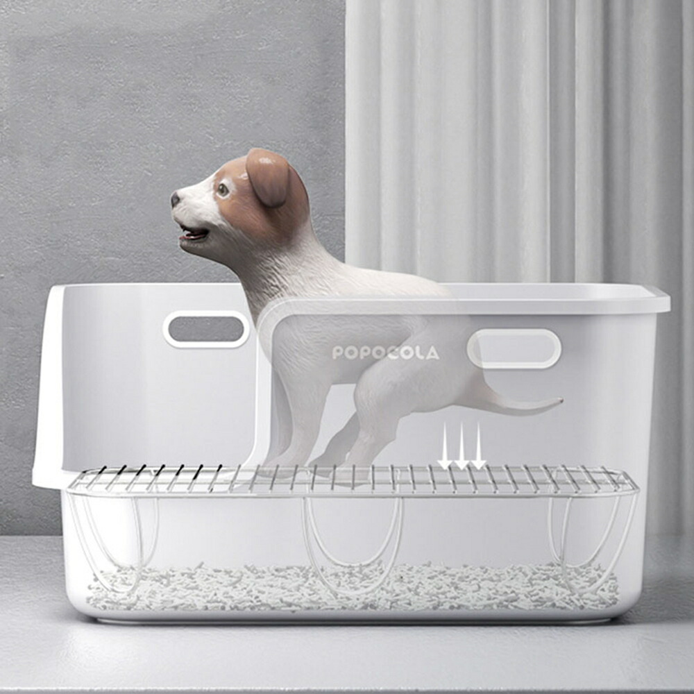 楽天市場】【20%OFFクーポン】犬トイレ 犬砂トイレボックス 小型犬