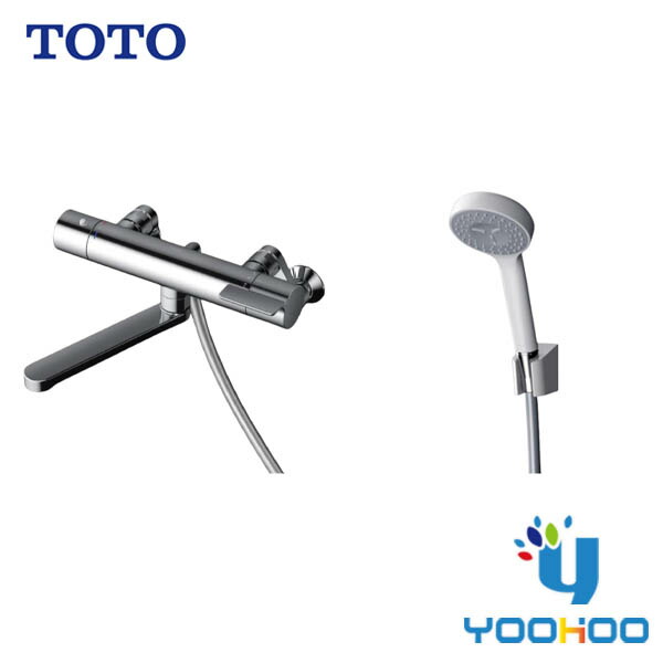 楽天市場】【限定在庫】TOTO TBV03445J1 壁付サーモスタット混合水栓