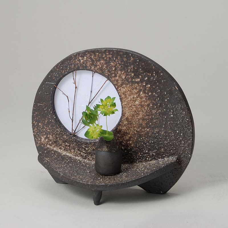 焼物 扇形小物入れ 焼物 扇形小物入れ 【公式通販】