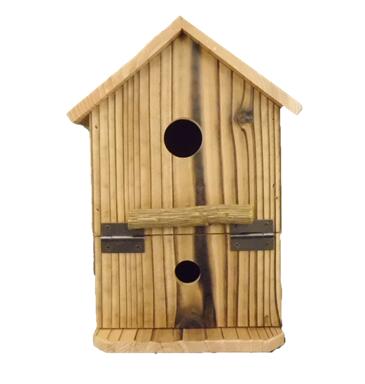 楽天市場】【 焼杉 シジュウカラ 用 巣箱 】巣穴 27ミリ 国産杉 （ 扉