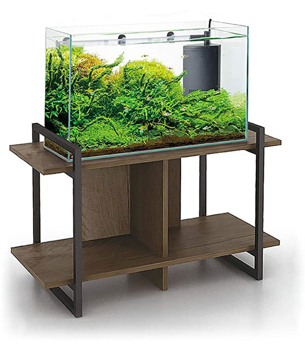 木製 ハンドメイド オーダー ロの字型 棚 シェルフ 水槽台 アクア