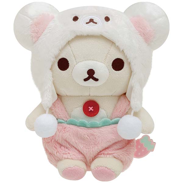リラックマ コリラックマ いちご冠・花冠 おすわりぬいぐるみ レア