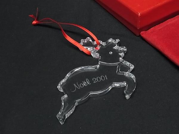 バカラ トナカイの置物 Baccarat バカラ トナカイ オブジェ 楽天市場