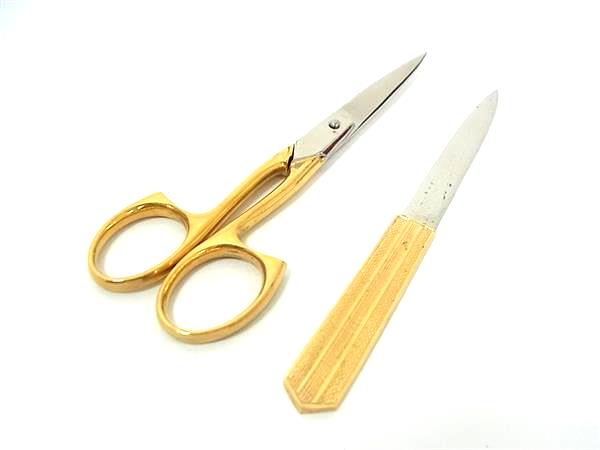 楽天市場】□美品□ Lerche レルヒェ レザー ハサミ ペーパーナイフ