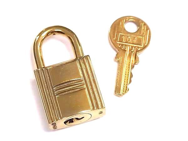 楽天市場】□極美品□ HERMES エルメス カデナ 南京錠 パドロック 104