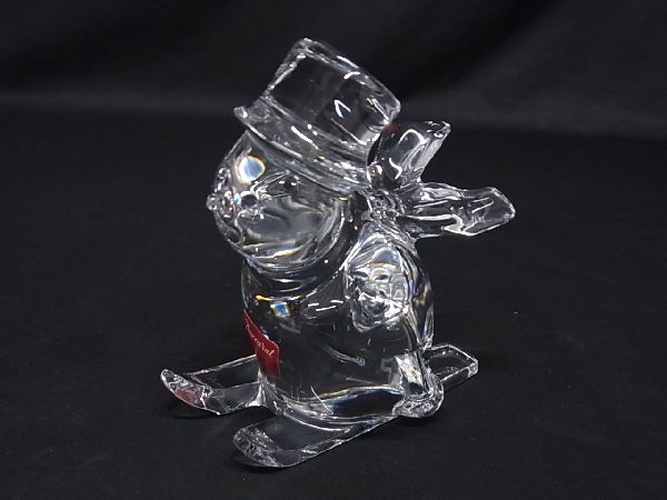 楽天市場】□新品同様□ Baccarat バカラ クリスタルガラス スノーマン