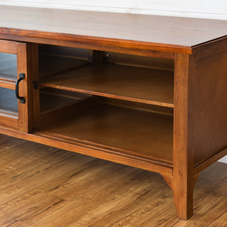 楽天市場】ローボード テレビ台 木製 幅120cm 扉付き テレビラック