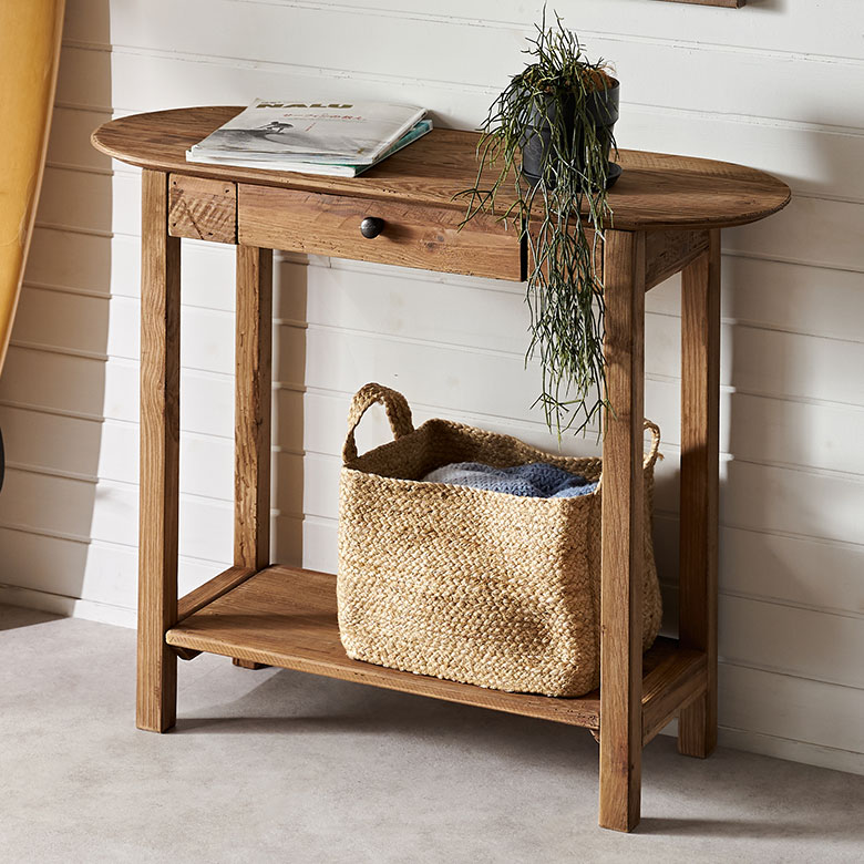 ideaco コンソールテーブル ナチュラルウッド ideaco コンソール