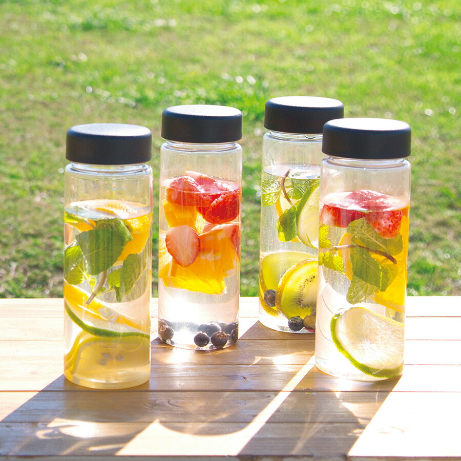 楽天市場】クリアボトル 500ml Mサイズ スリムタイプ 10色展開