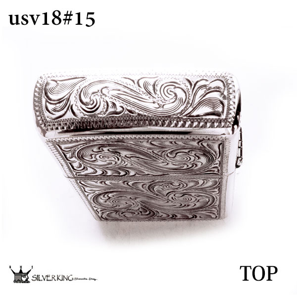 2007年製のシルバーキングの5面手彫りのZippoライターですo(^o^)o 2007