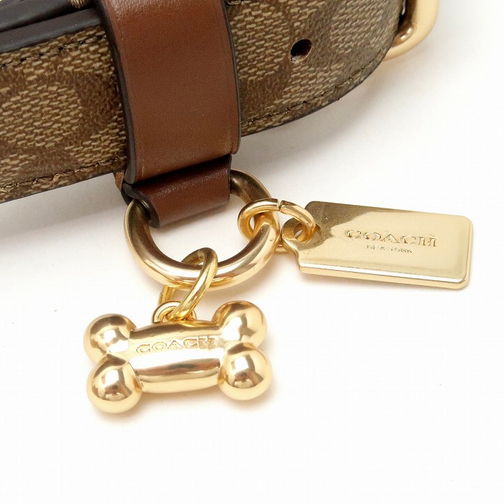 楽天市場】コーチ COACH 犬 首輪 レザー シグネチャー ラージ 大型犬