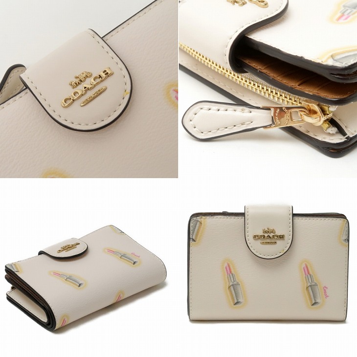 楽天市場】コーチ COACH 財布 レディース 二つ折り財布 リップ