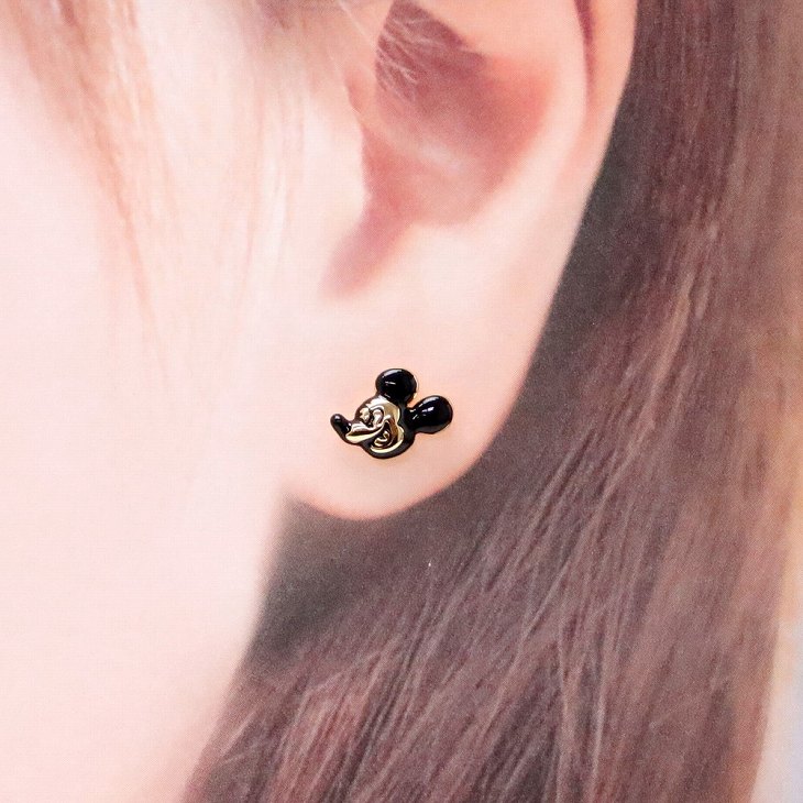 新品】箱なし COACH ディズニー 両耳 ピアス アクセサリー レア 公式