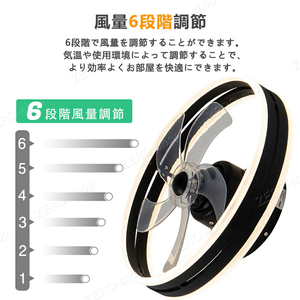 楽天市場】シーリングファンライト DCモーター LED おしゃれ 北欧 首