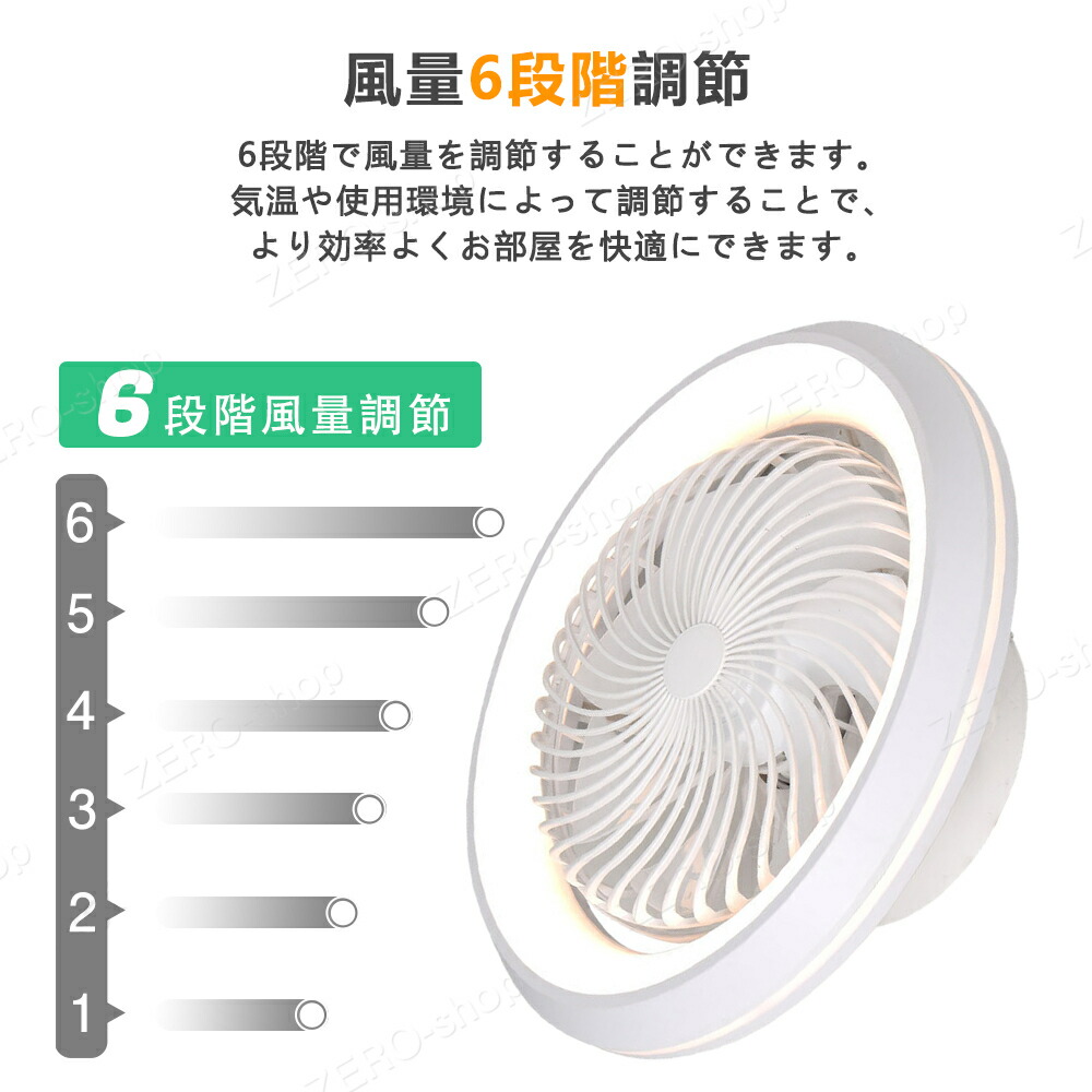 1品限り❤️シーリングファンライト 50cm PSE認証済 無階段調光 風量6