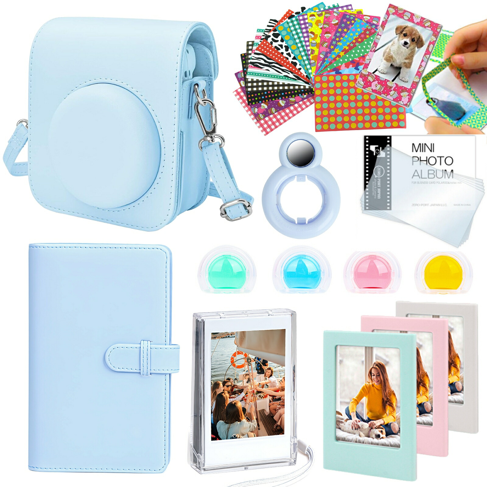 楽天市場】[instax mini12用] チェキ アルバム ケース チェキホルダー