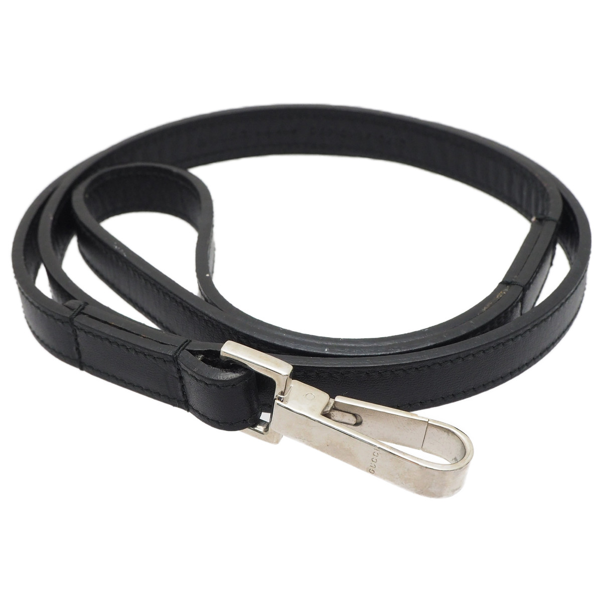 新品 未使用 GUCCI グッチ 小型/中型ペット用リード ベージュブルー