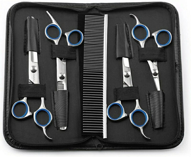 楽天市場】ペットトリミングハサミ シザー 犬カットハサミ セニング