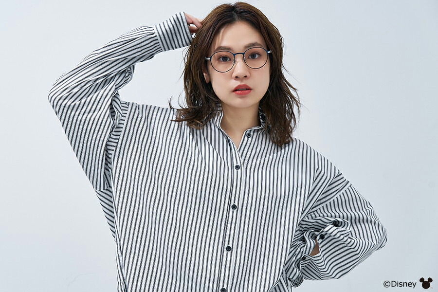 楽天市場】|ボストン型 メガネ（ブルー） Disney Collection created