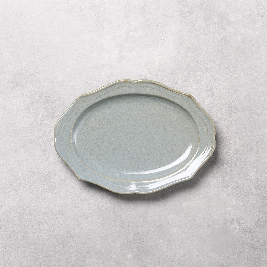 楽天市場】アンティーク風 楕円皿 17cm 【 Fiorire フィオリーレ