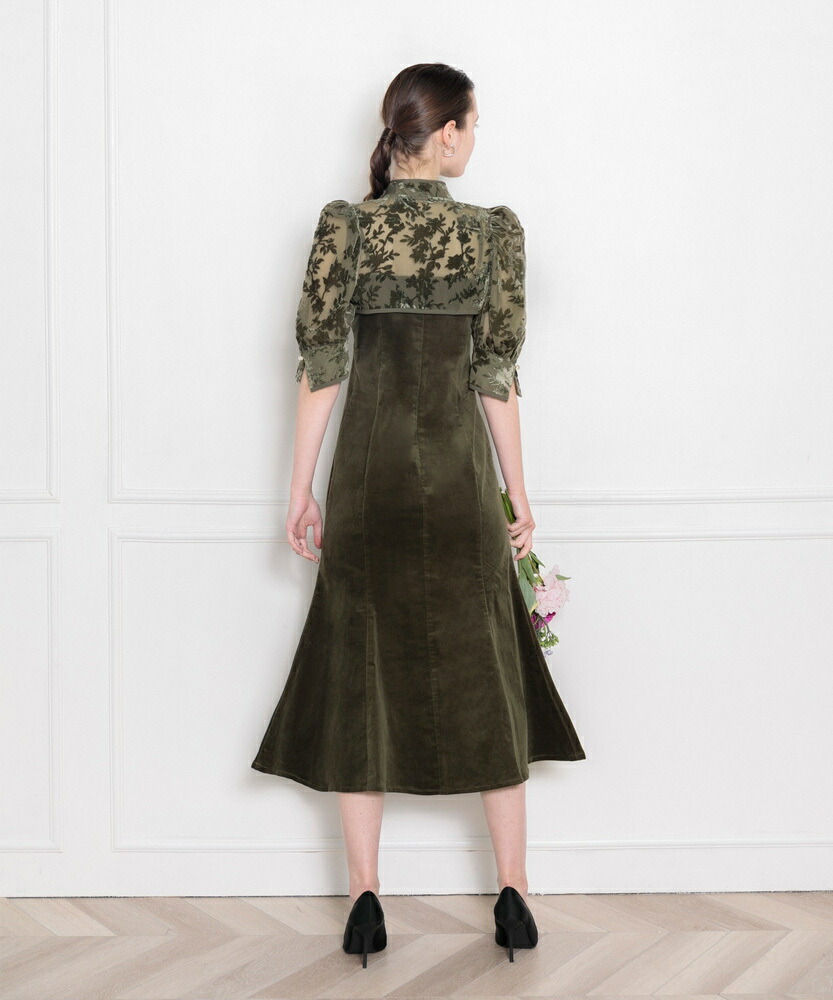 楽天市場】【LEJA】花柄ボレロマーメイドワンピースセットアップ