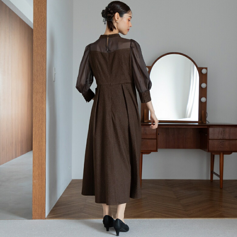 楽天市場】【formformaオリジナル】ジャガードワンピースドレス/結婚式