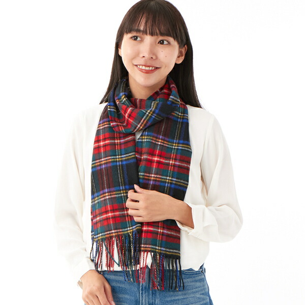 楽天市場】Aquascutum（アクアスキュータム） カシミヤ100％チェック