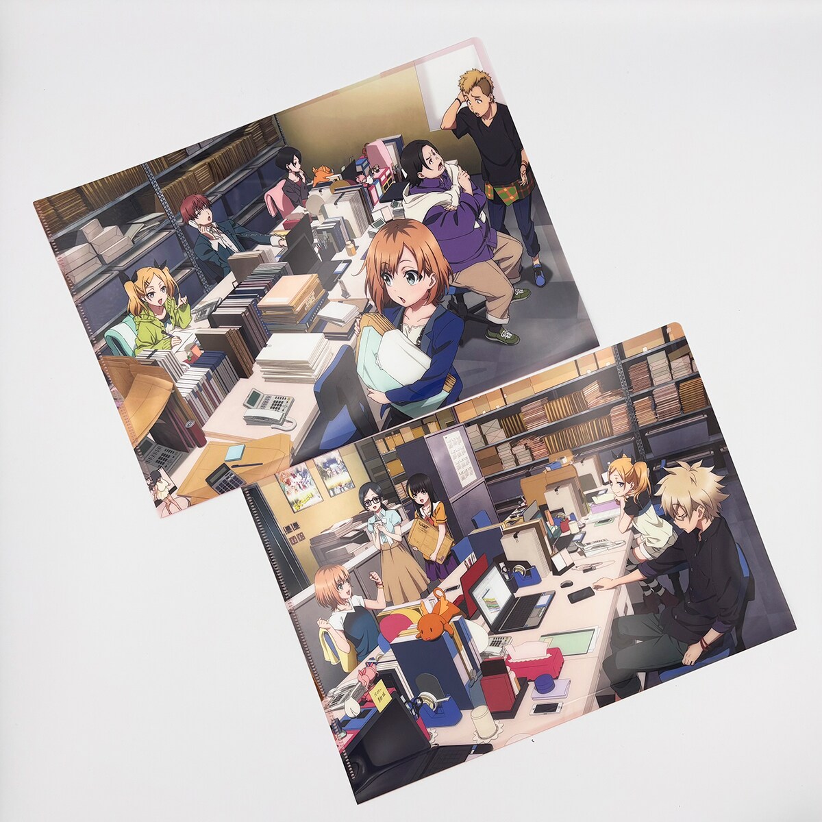 楽天市場】SHIROBAKO ランダムA4クリアファイル／アニメキャラクター