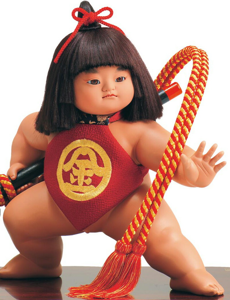 楽天市場】五月人形 吉徳 金太郎 浮世人形 ケース飾り 童心 10号