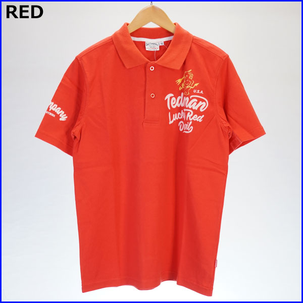 SiM MAHモデルポロシャツ 完全レプリカ RED (POP-UP限定) XL