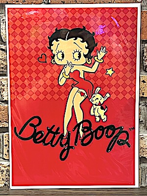 楽天市場】ベティちゃん グッズ アメリカン雑貨 台紙付きポスター