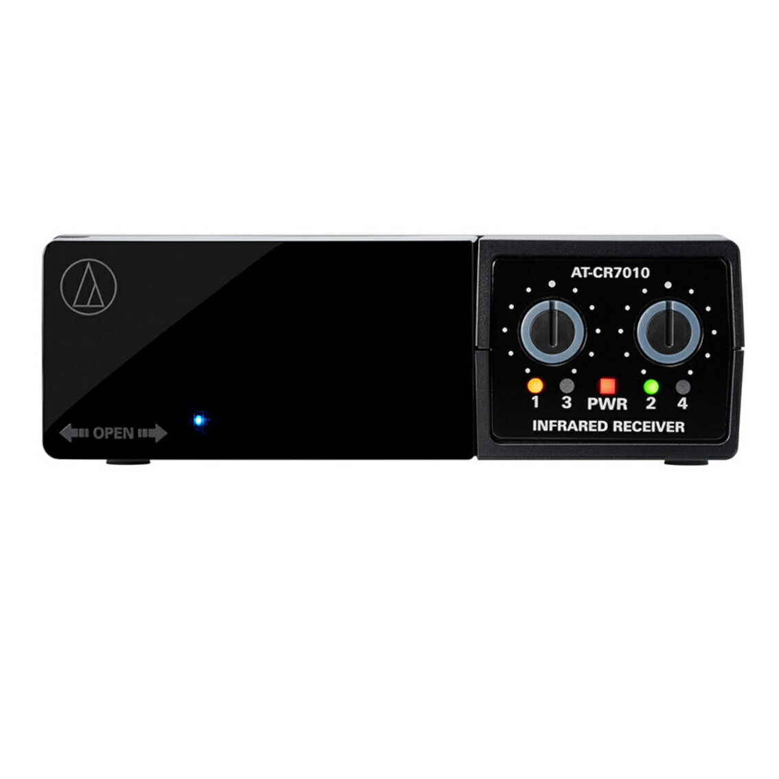 オーディオテクニカ赤外線ワイヤレスマイクセット シルバー極上 赤外線