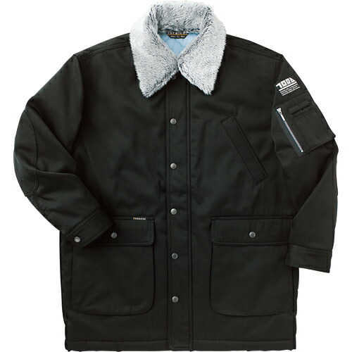 楽天市場】M-5L 作業服 寅壱 防寒着 2530-150 ハーフコート (防寒服