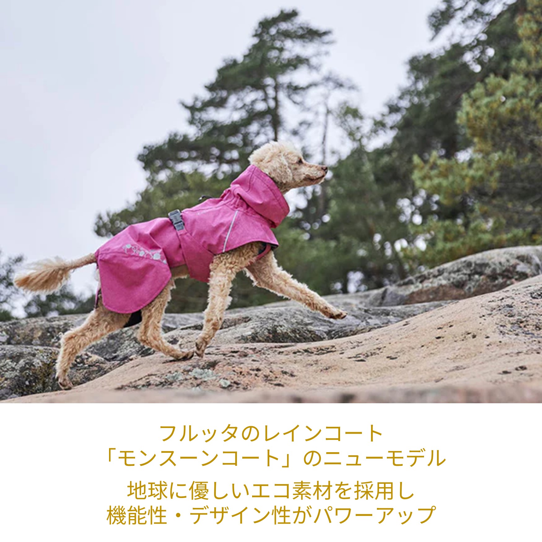 楽天市場】【Hurtta】【フルッタ】・レインコート「モンスーンコート2