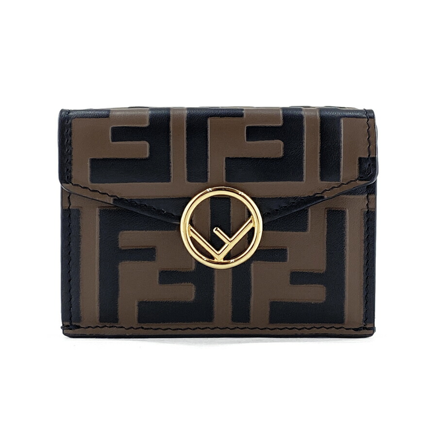 楽天市場】フェンディ FENDI 財布 三つ折り コンパクト ミニ F IS