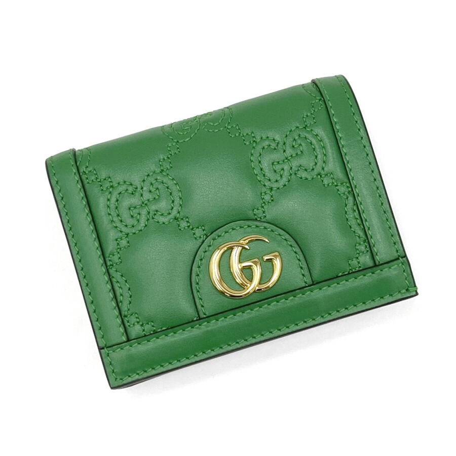 楽天市場】グッチ GUCCI 財布 二つ折り コンパクト GGマトラッセ