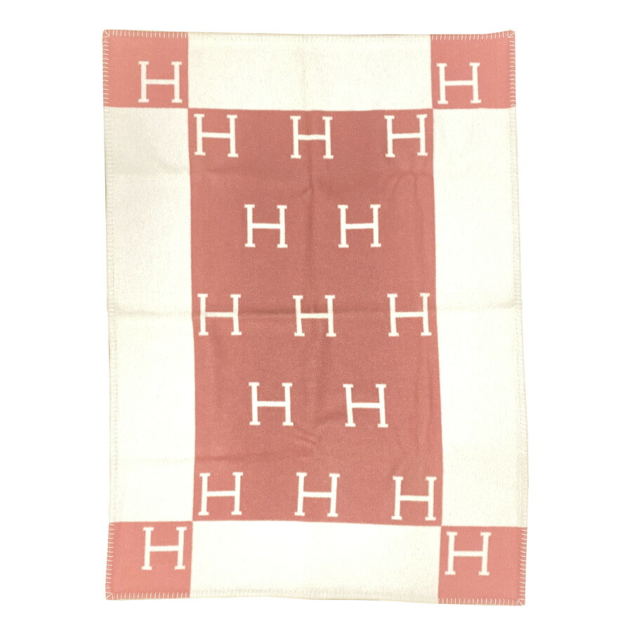 楽天市場】新品 エルメス HERMES 大判 ブランケット おくるみ ベビー