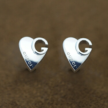 楽天市場】GUCCI グッチ ピアス シルバー 285484 J8400 8106 新品 送料