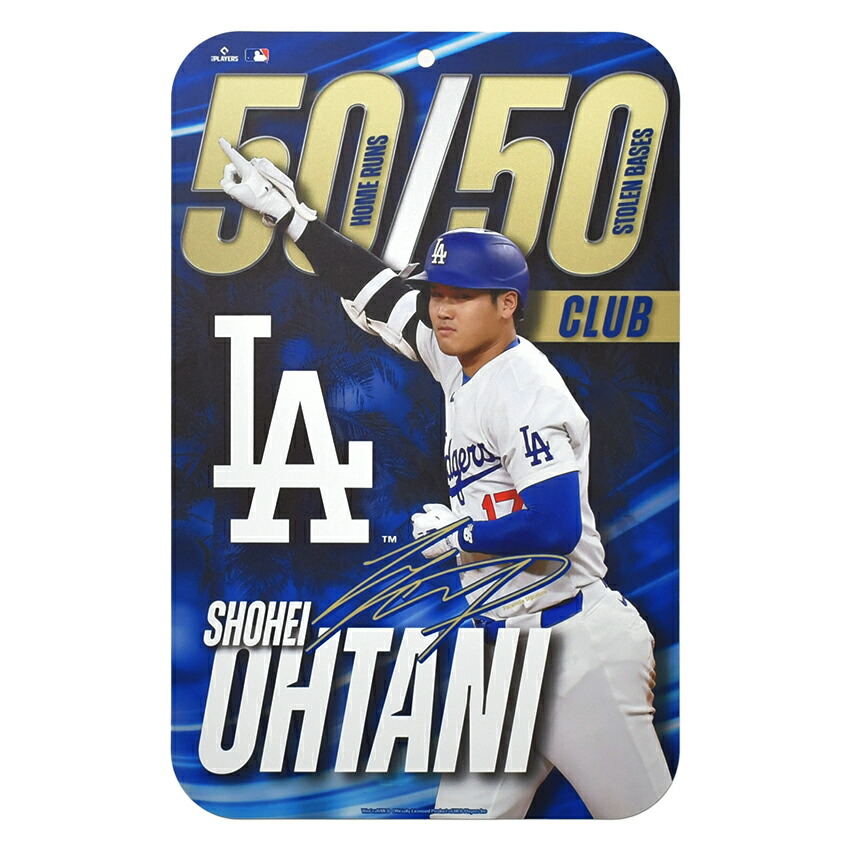 楽天市場】【即日発送】大谷翔平 50-50 サイン プレート