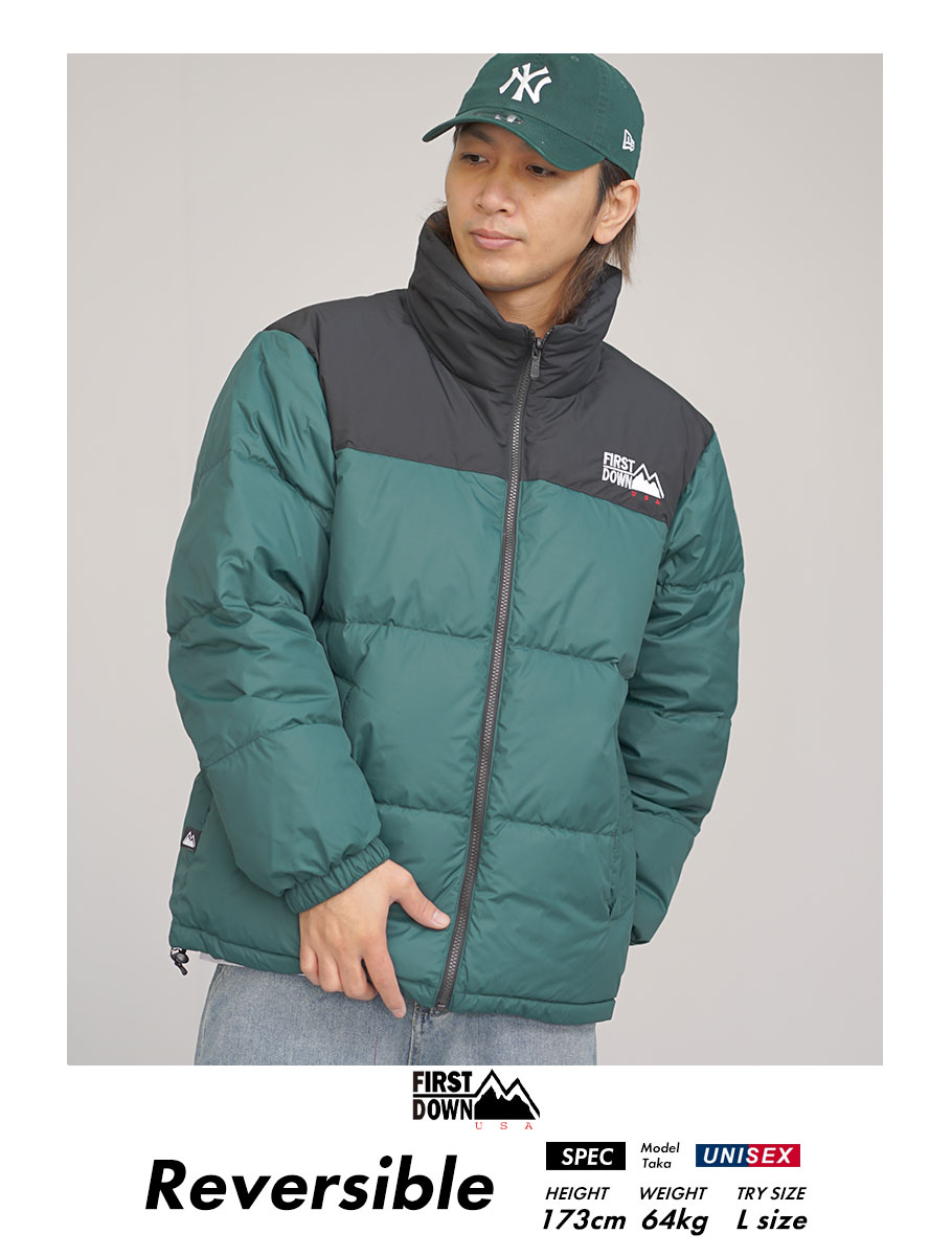 楽天市場】FIRST DOWN USA ファーストダウン バブル ダウンジャケット