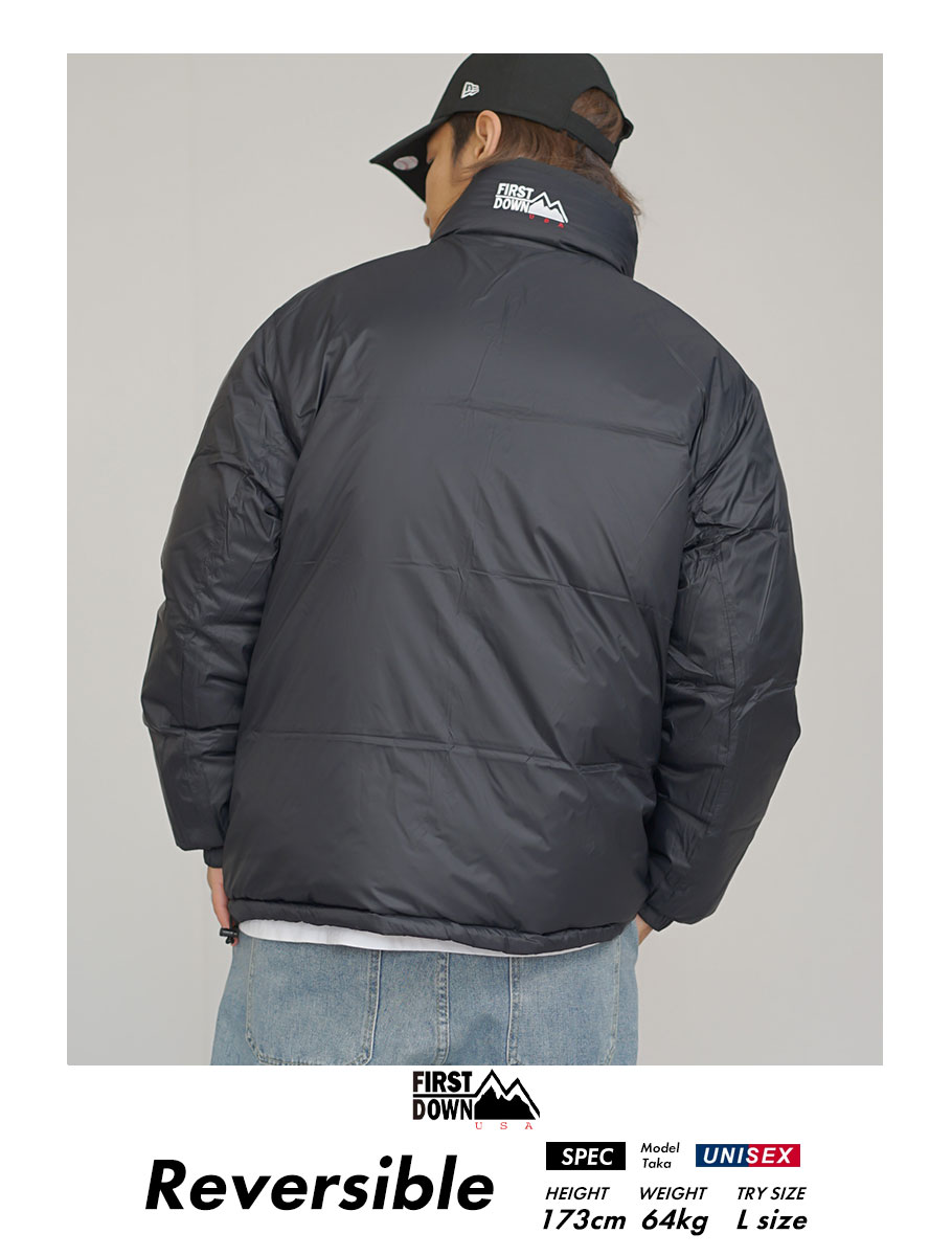 楽天市場】FIRST DOWN USA ファーストダウン バブル ダウンジャケット